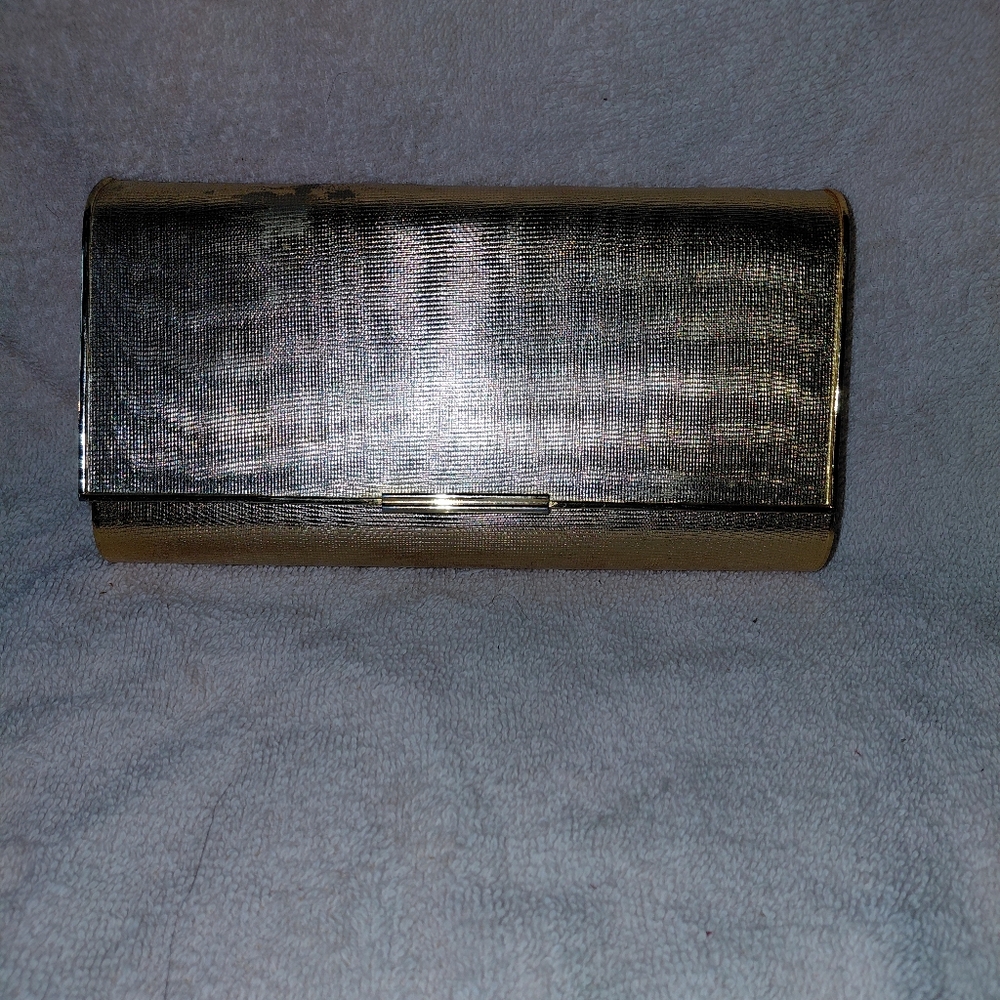 Vintage Classic Elegant Gold Clutch